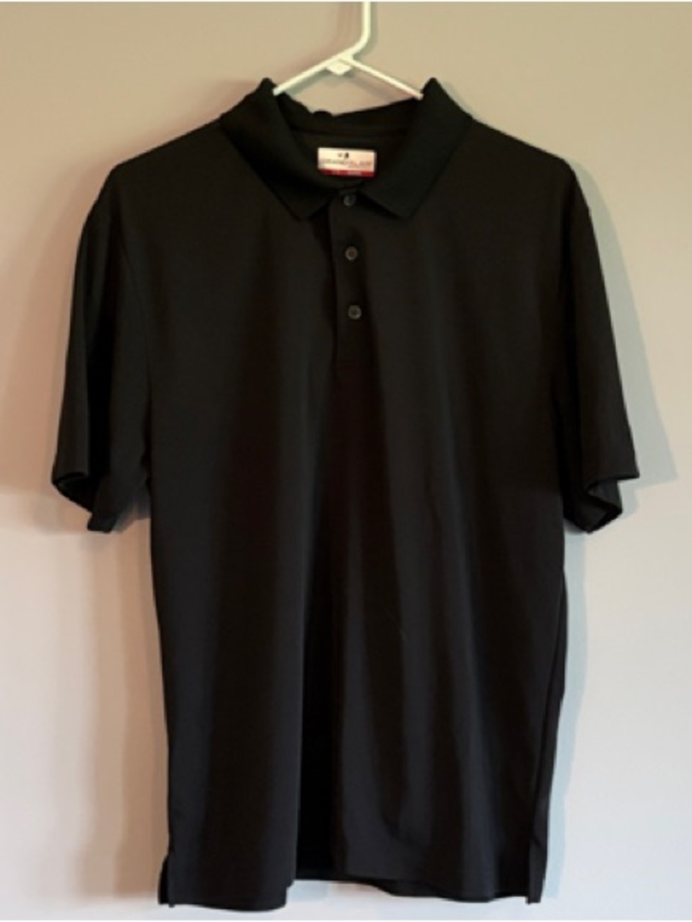 Grand Slam Black Men's Performance Polo
